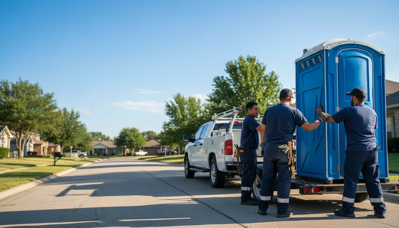 Portable Toilet Rental in Newhall, IA near me